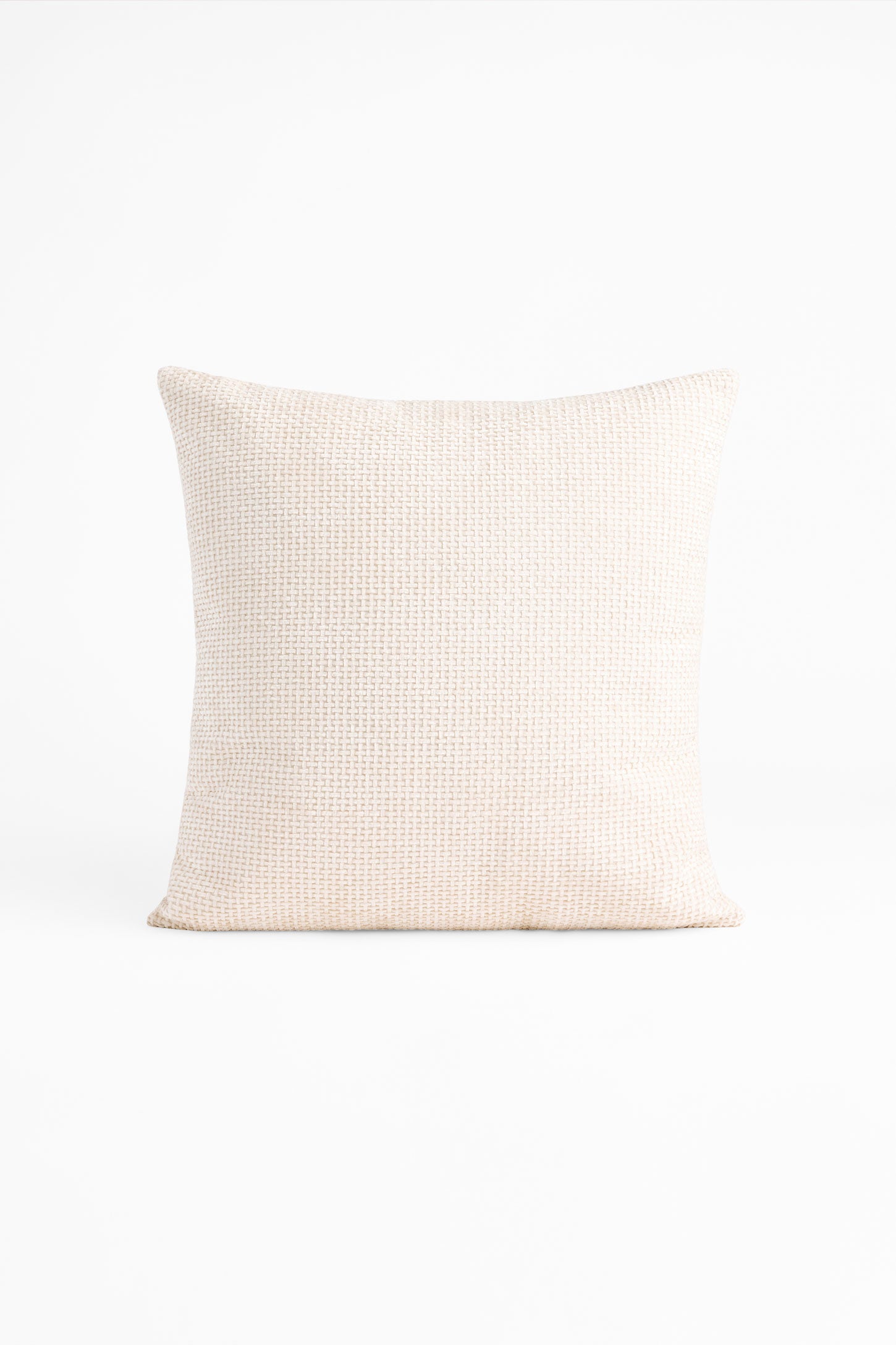 Coussin texturé 18x18 && BEIGE