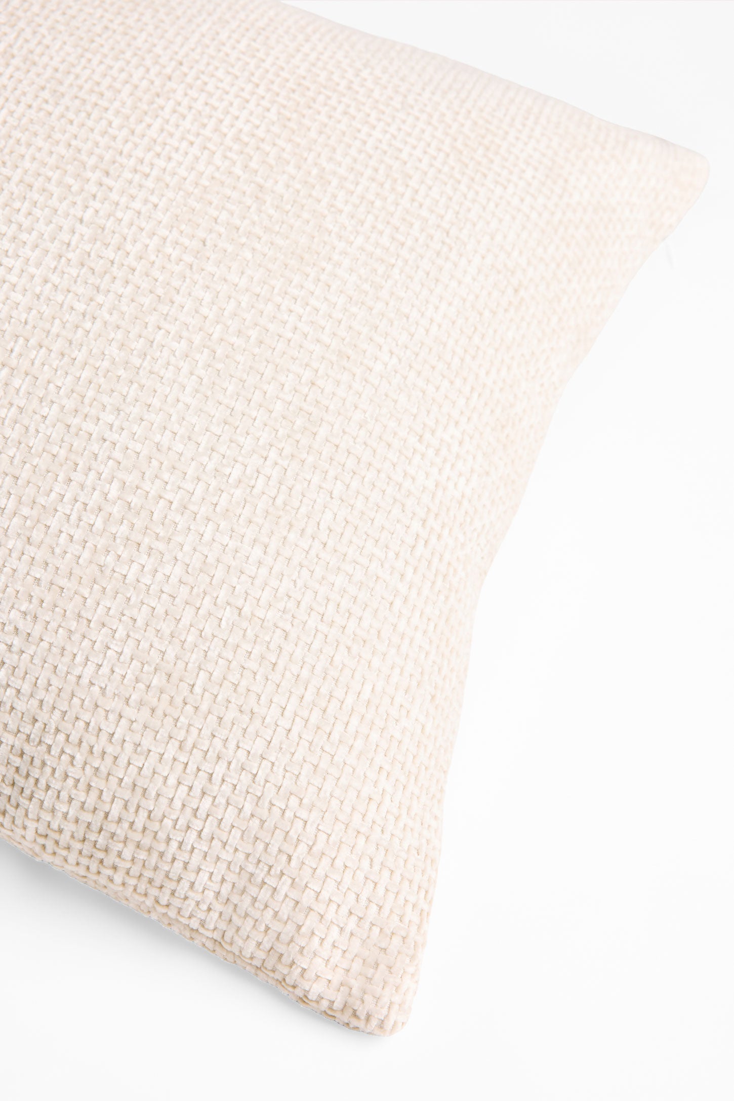 Coussin texturé 18x18 && BEIGE