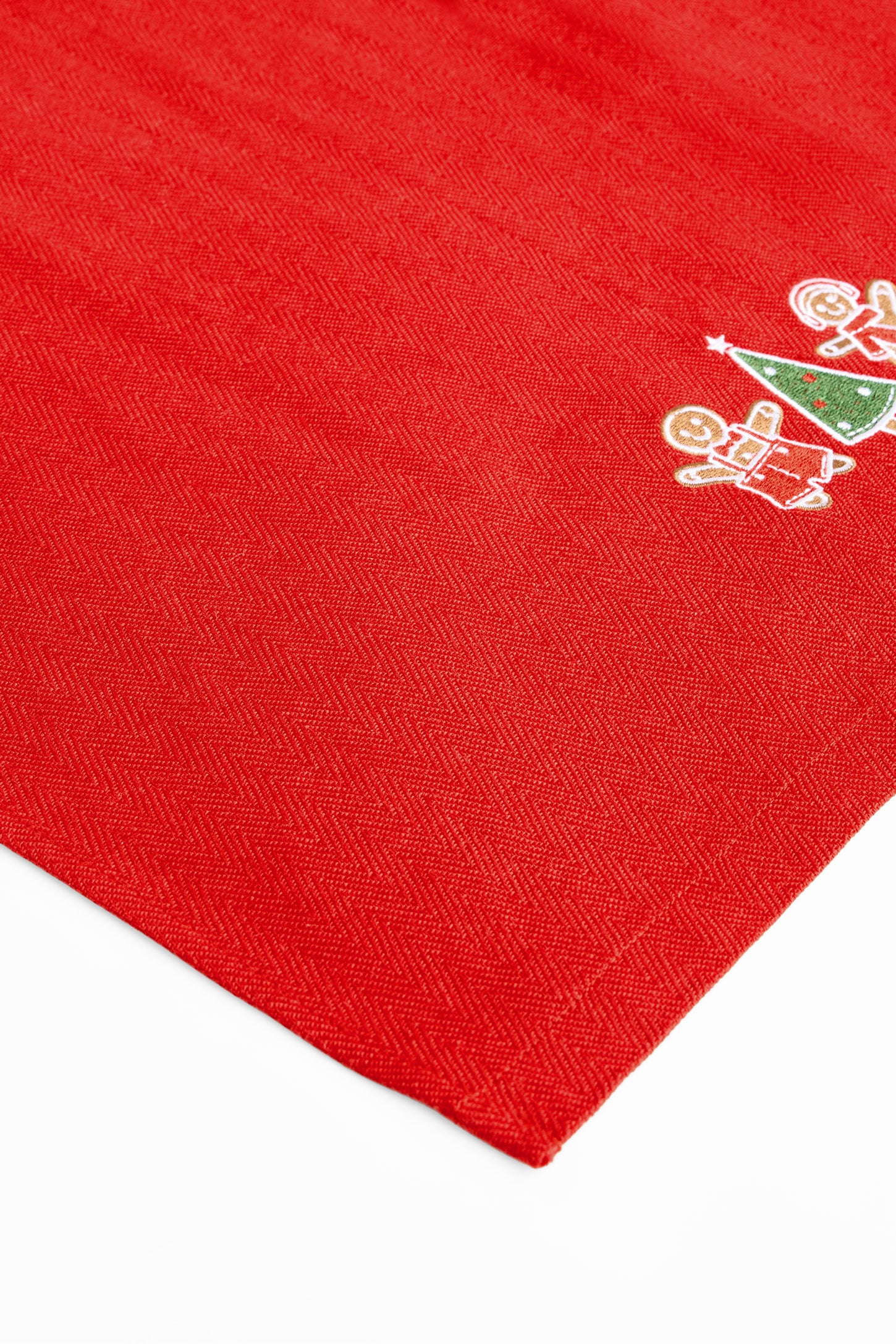 Pack de serviettes de table 18x28" && ROUGE