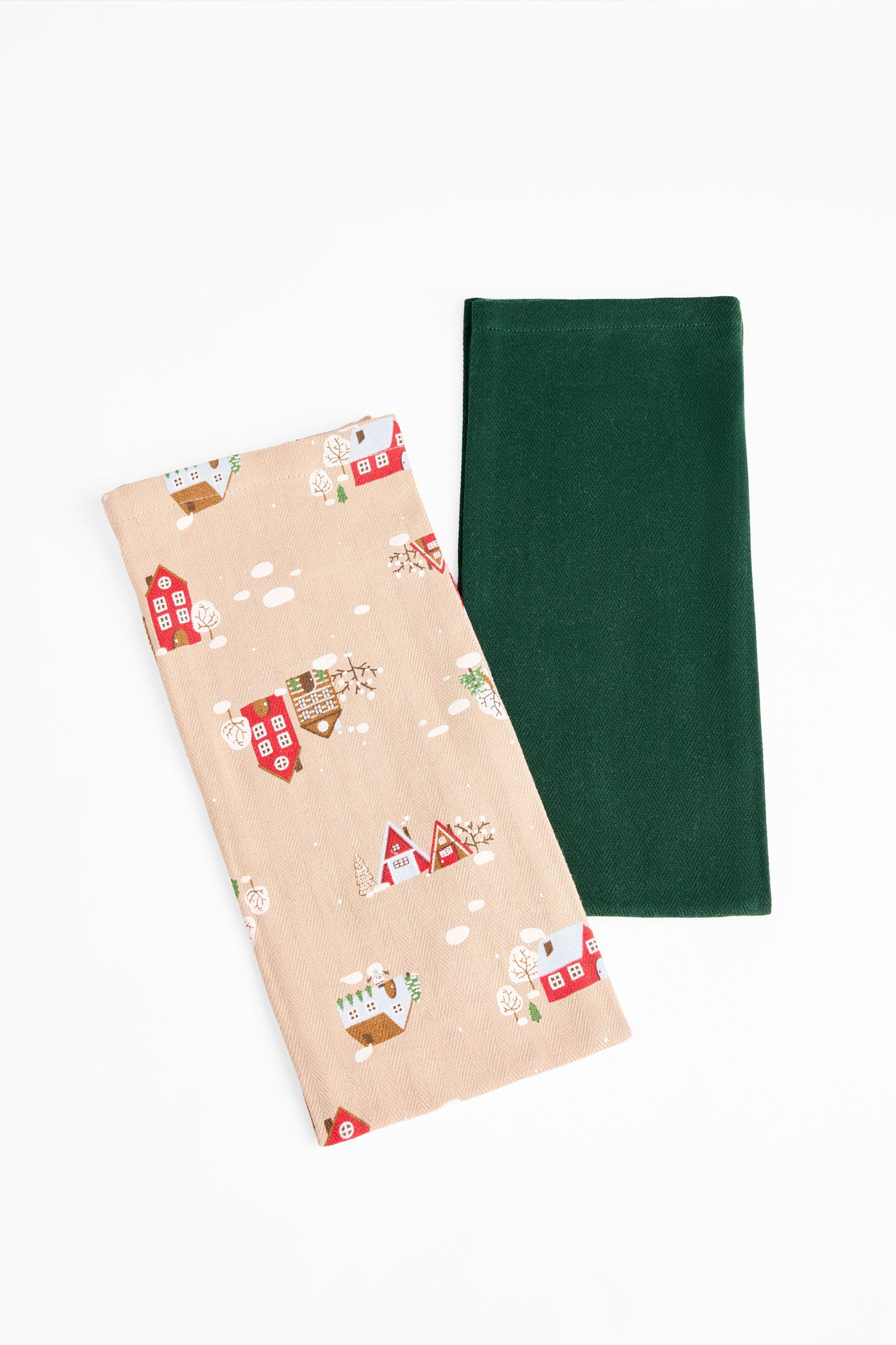 Pack de serviettes de table 18x28" && BEIGE