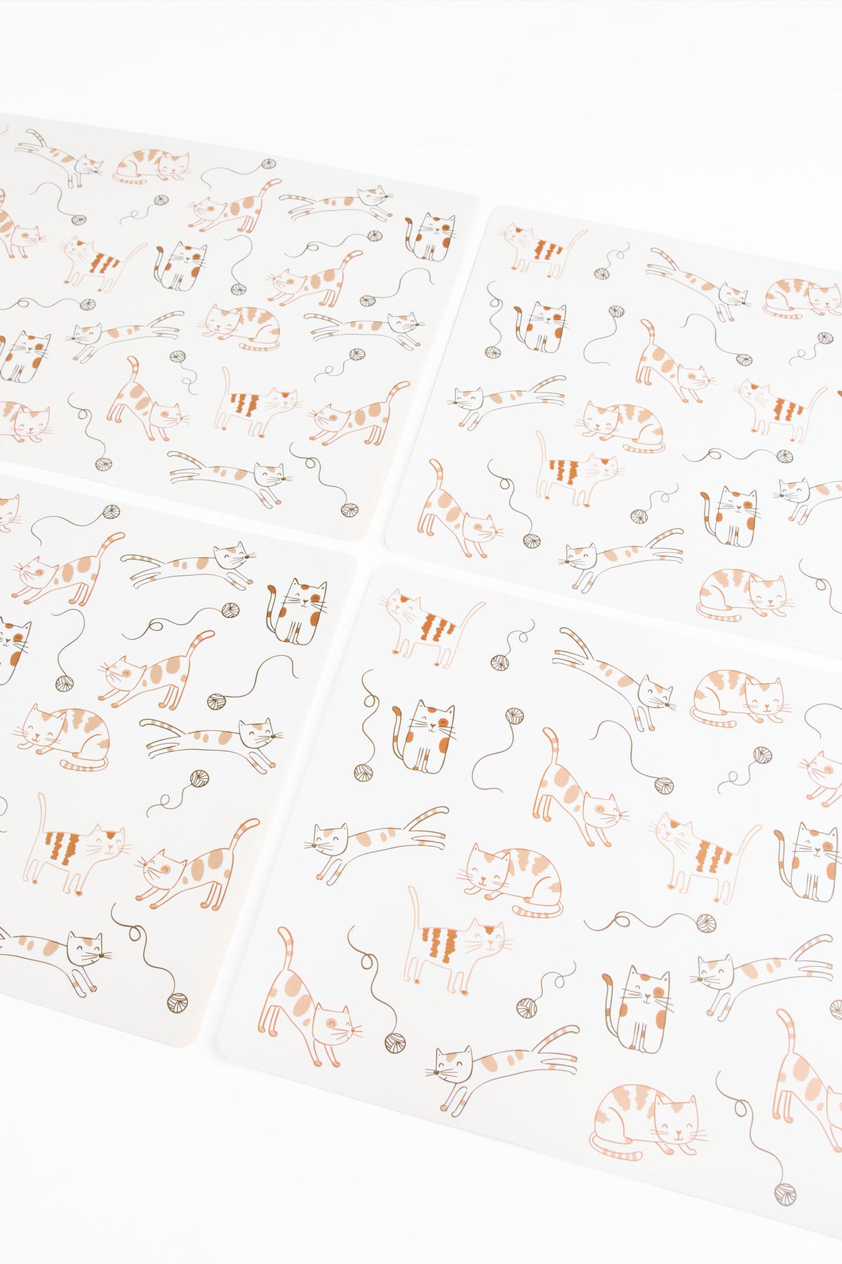 Plastic placemat 12x18 && BLANC CASSÉ