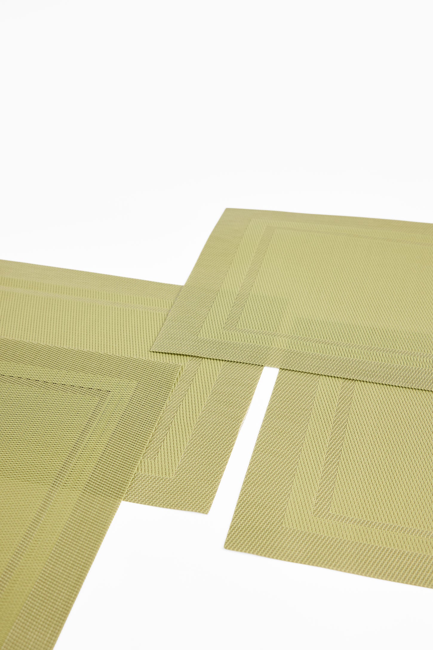 Paquet de 4 napperons 12 x 18 && SAUGE