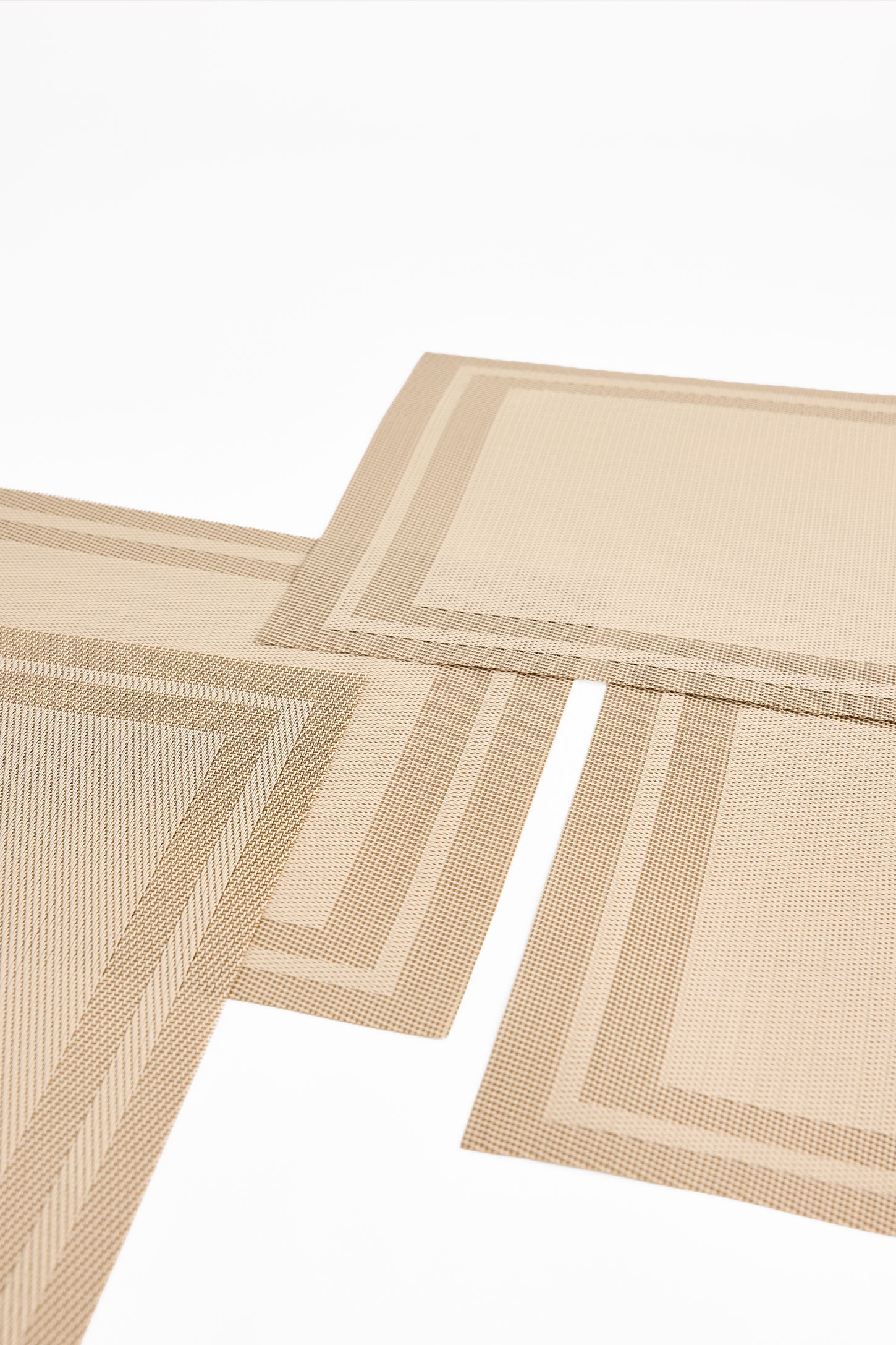 Paquet de 4 napperons 12 x 18 && BRONZÉ