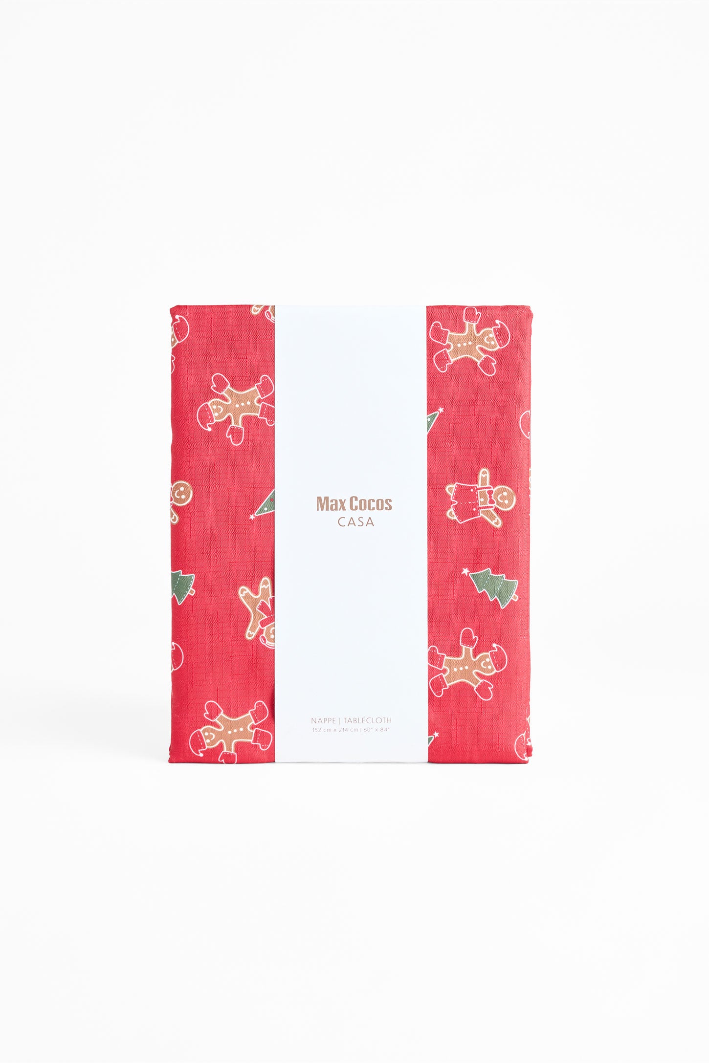 Nappe rectangulaire 60x84" && ROUGE