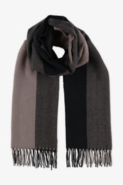 Foulard rayé – Femme && GRIS MULTI