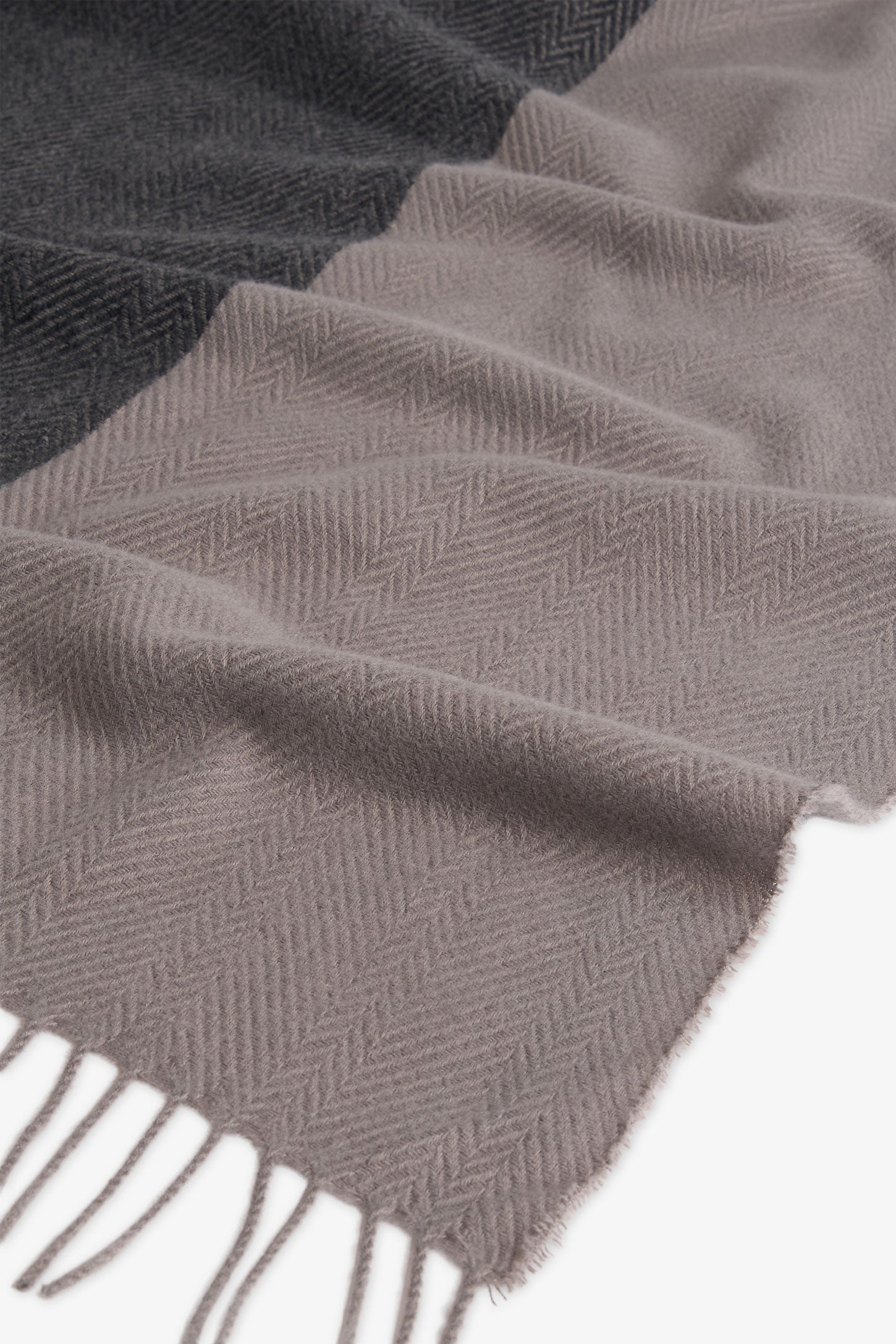 Foulard rayé – Femme && GRIS MULTI