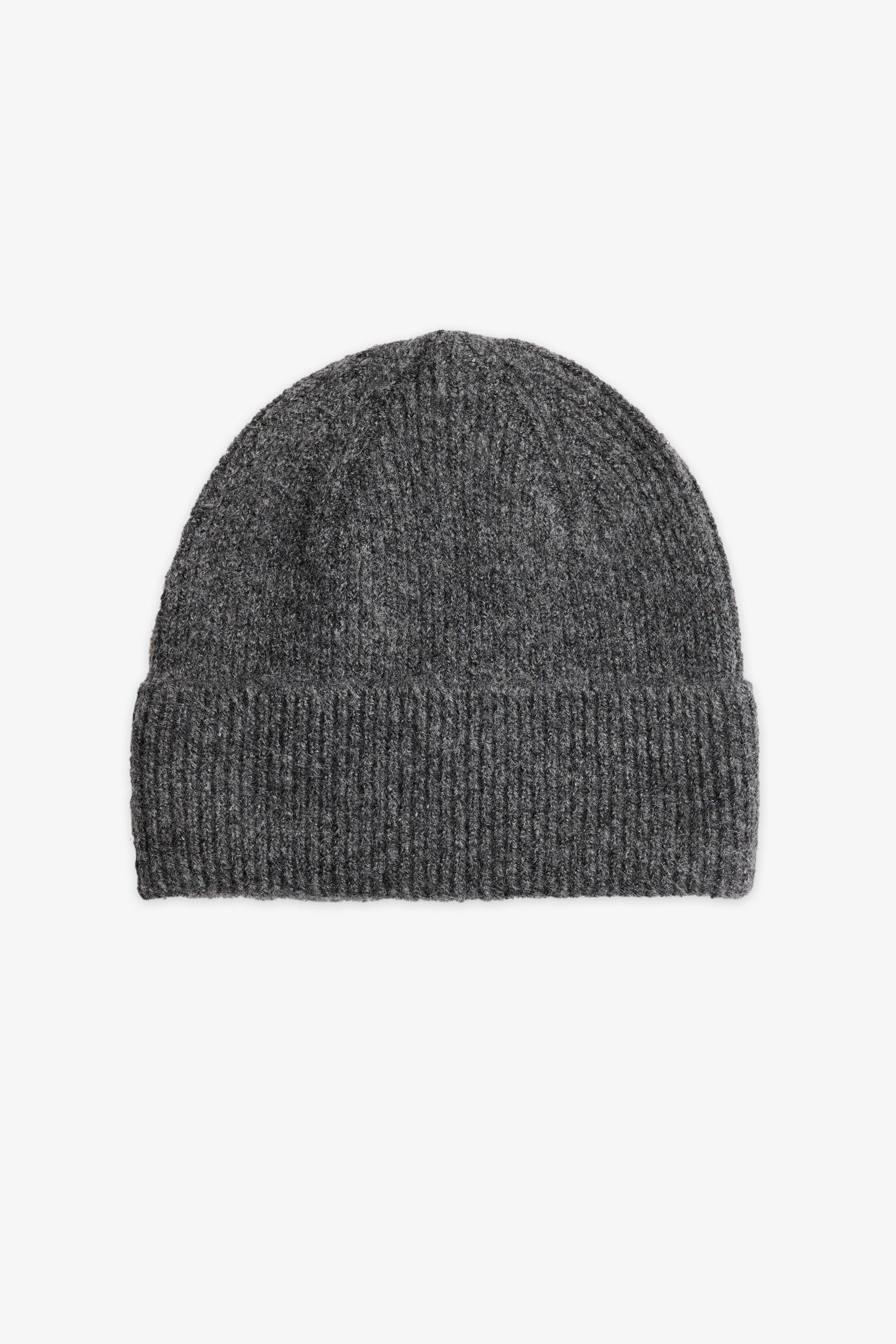 Tuque double épaisseur unie – Femme && CHARBON