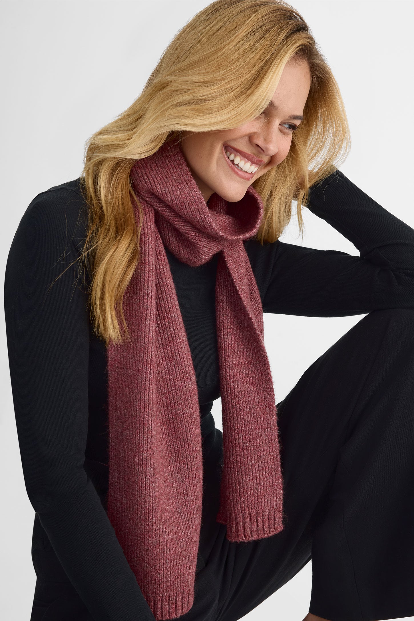 Foulard léger – Femme && RAISIN