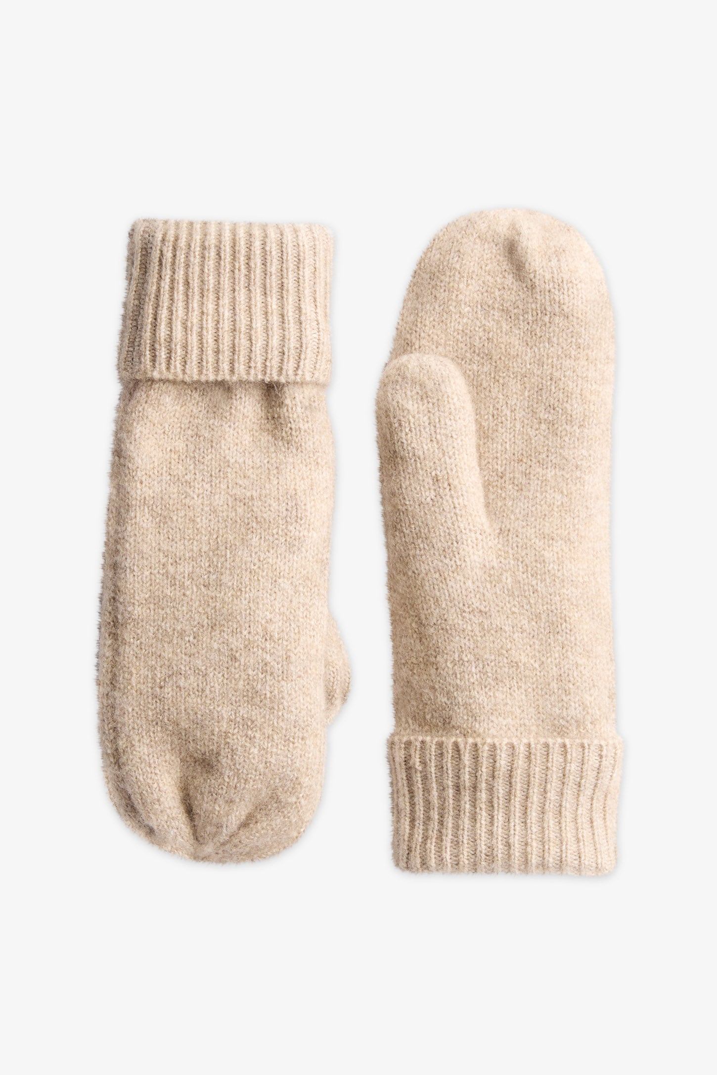 Mitaine double épaisseur en micropolar - Femme && TAUPE