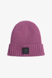 Tuque en tricot doublé - Femme && MAUVE