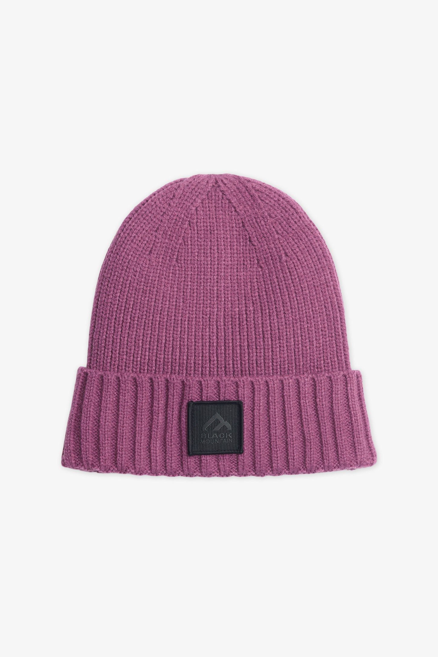 Tuque en tricot doublé - Femme && MAUVE
