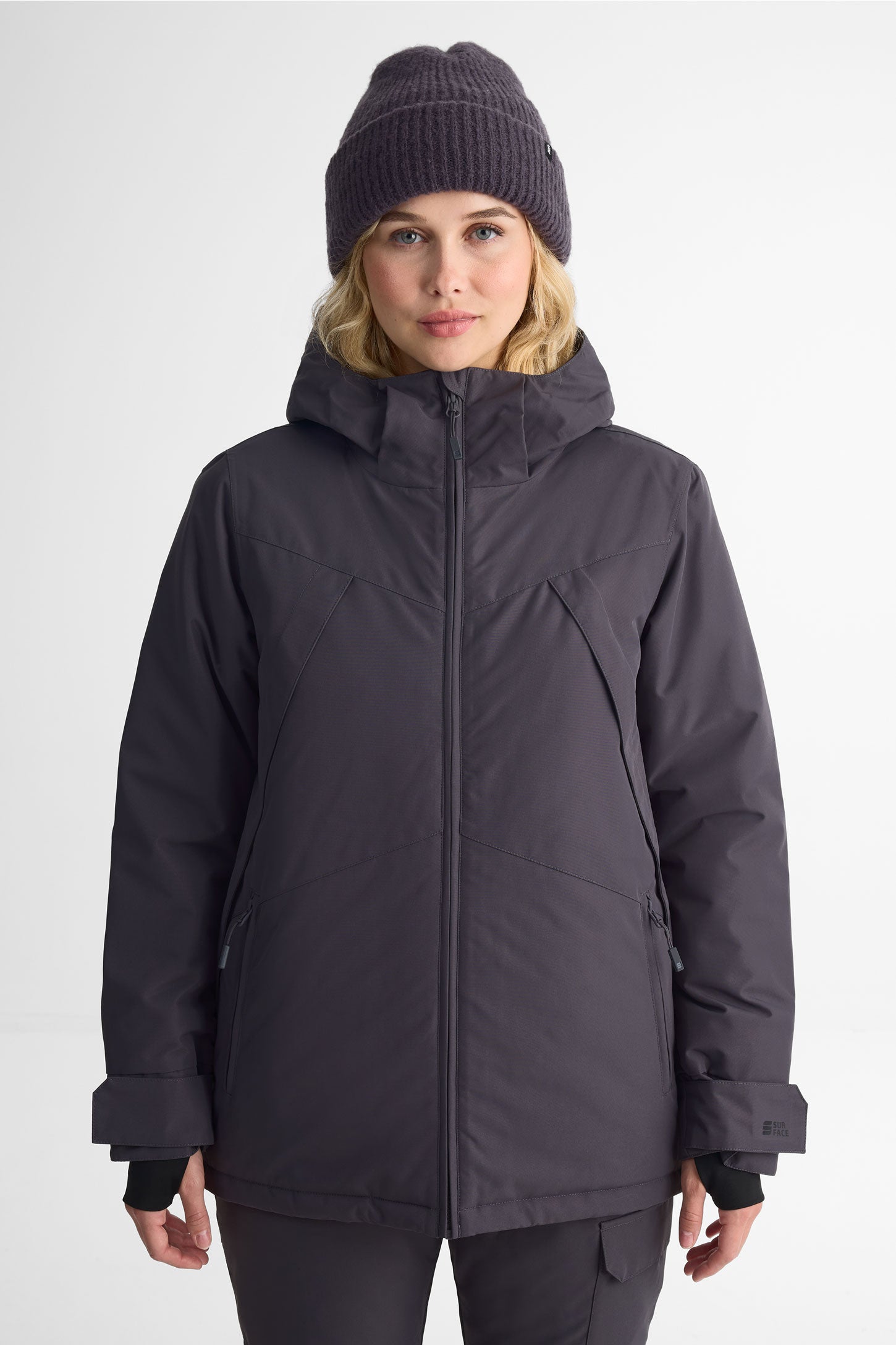 Manteau d'hiver - Femme && CHARBON