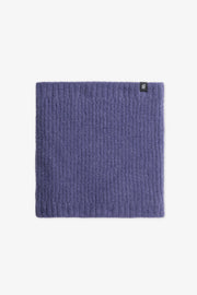 Cache-cou en tricot doublé polaire – Femme && GRIS