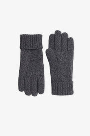 Gants tricot unis – Homme && CHARBON MIXTE