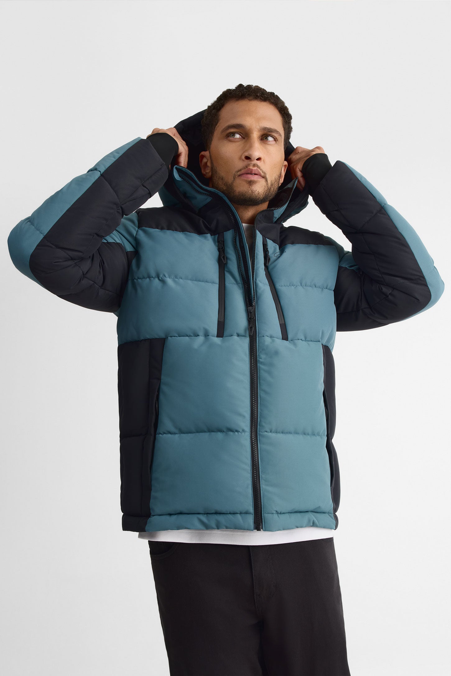 Manteau d'hiver – Homme && AQUA