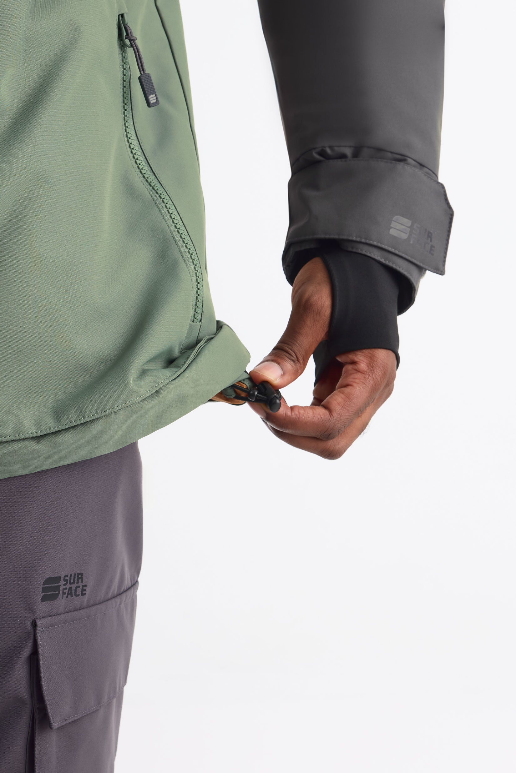 Manteau d'hiver – Homme && CHARBON