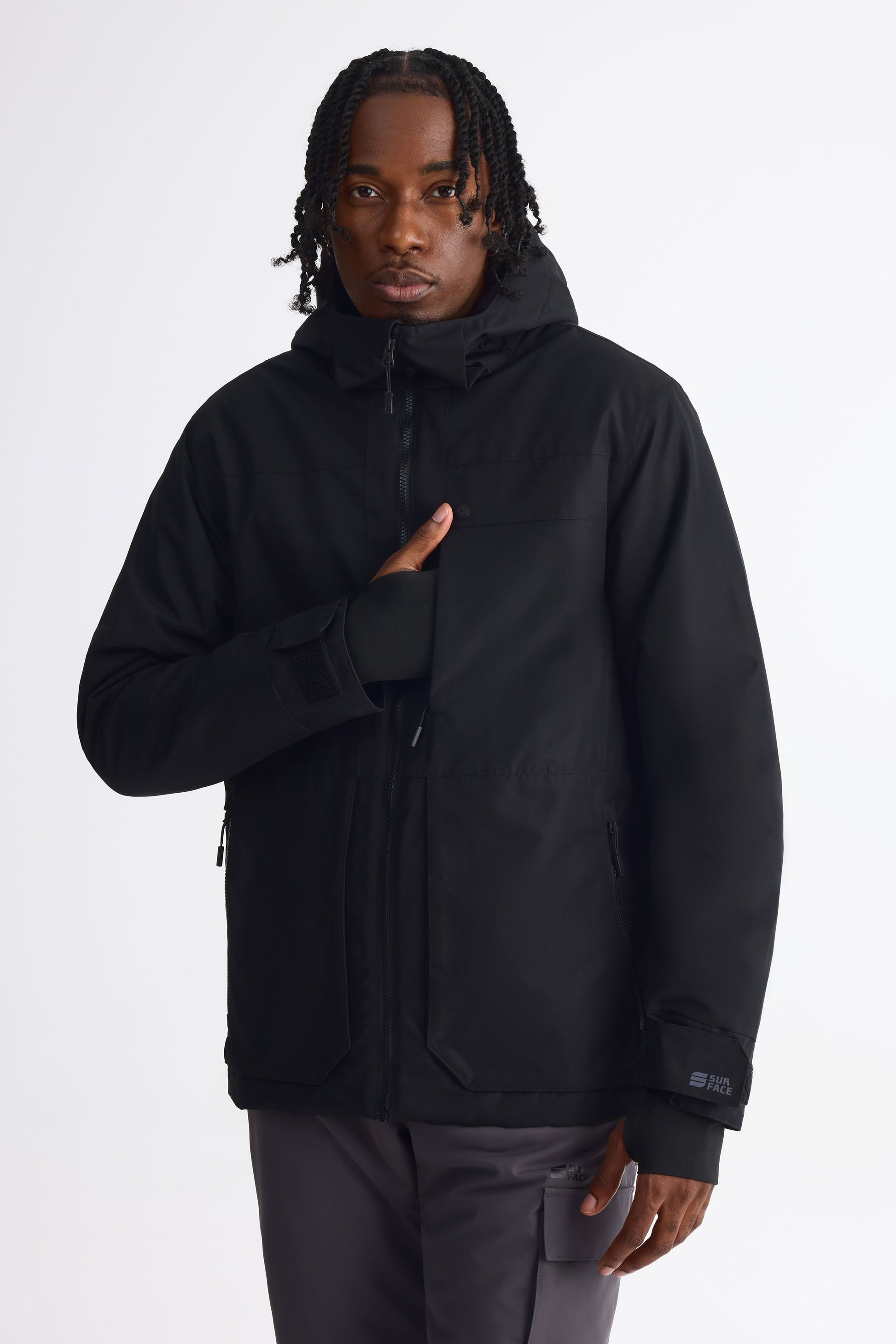 Manteau d'hiver – Homme && NOIR