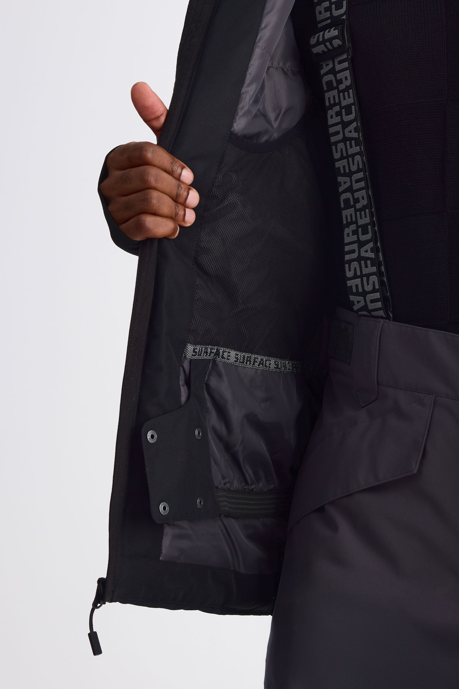 Manteau d'hiver – Homme && NOIR