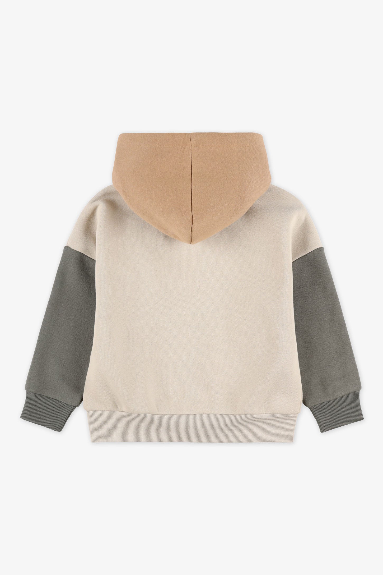 Chandail ouaté à capuchon - Enfant garçon && BEIGE