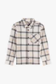 Chemise flanelle à carreaux - Enfant garçon && GRIS MULTI