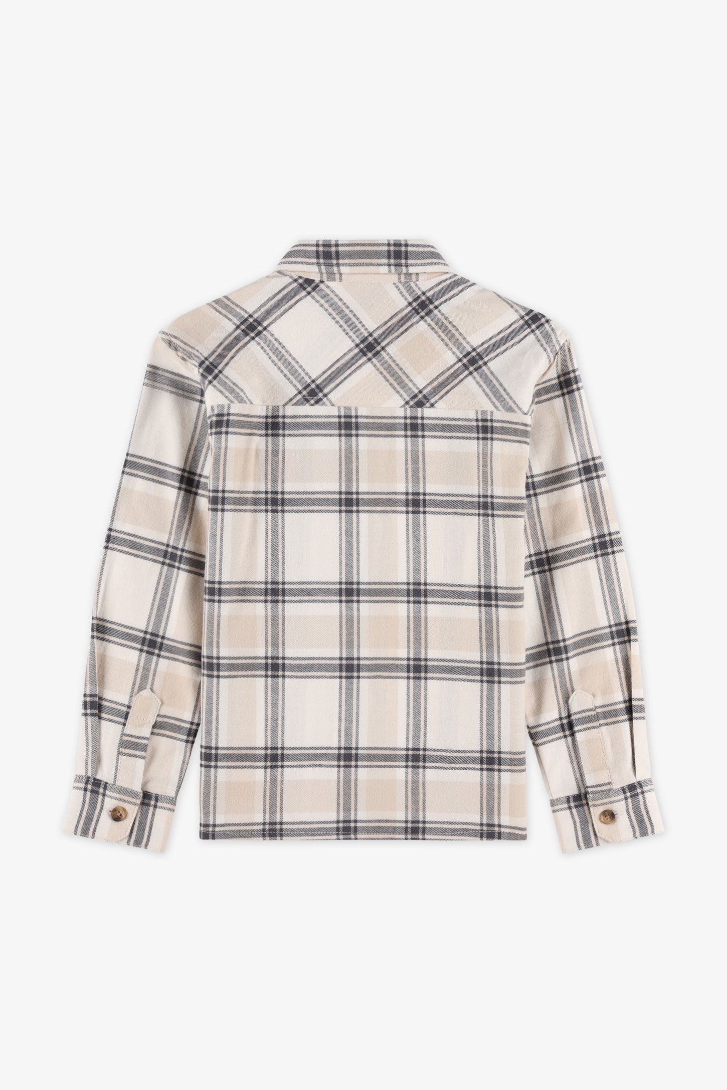 Chemise flanelle à carreaux - Enfant garçon && GRIS MULTI