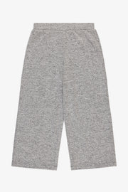Pantalon pull-on jambes larges en stretch - Enfant fille && GRIS MIXTE