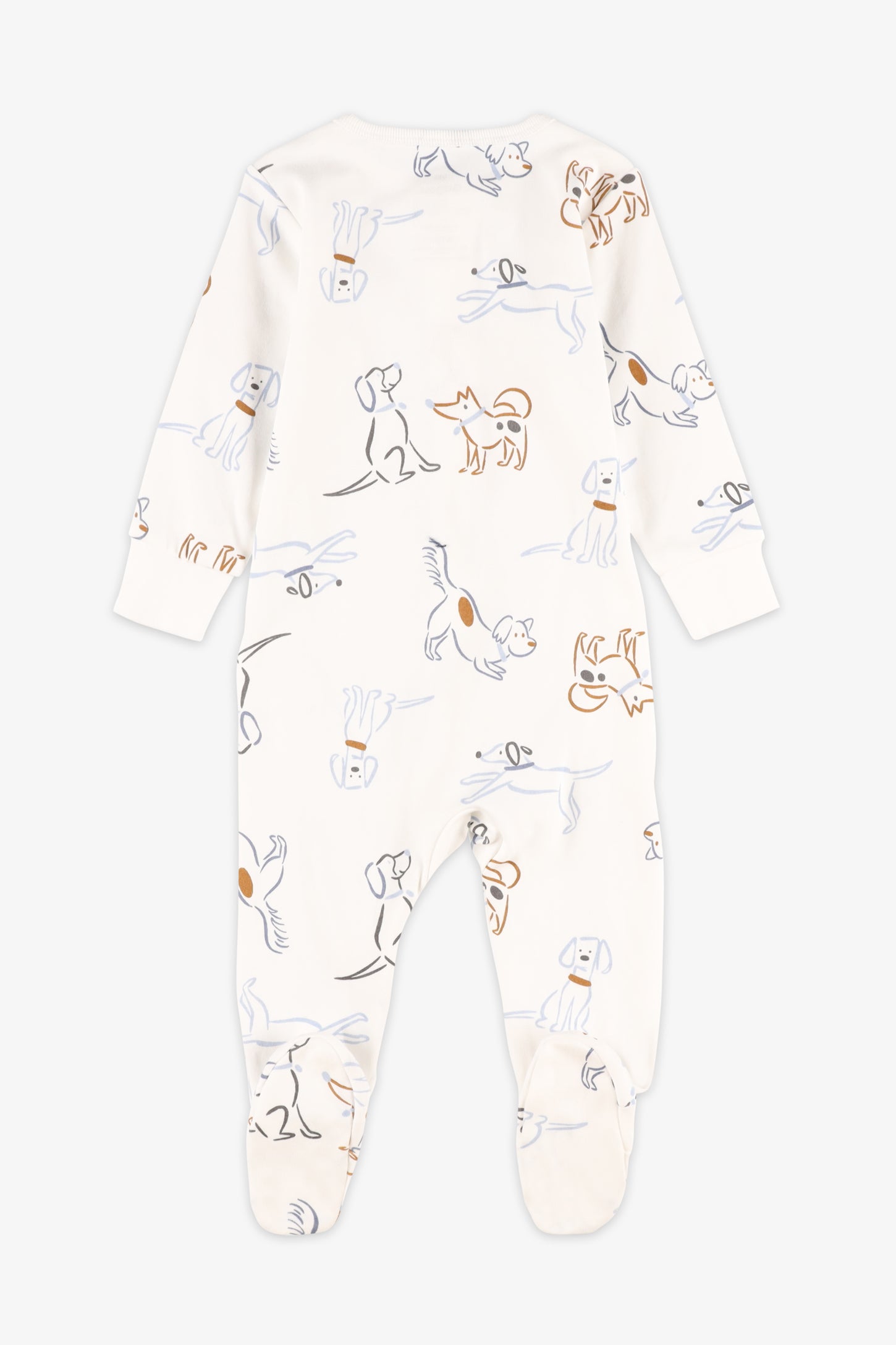 Pyjama 1 pièce en coton - Bébé && BLANC MULTI