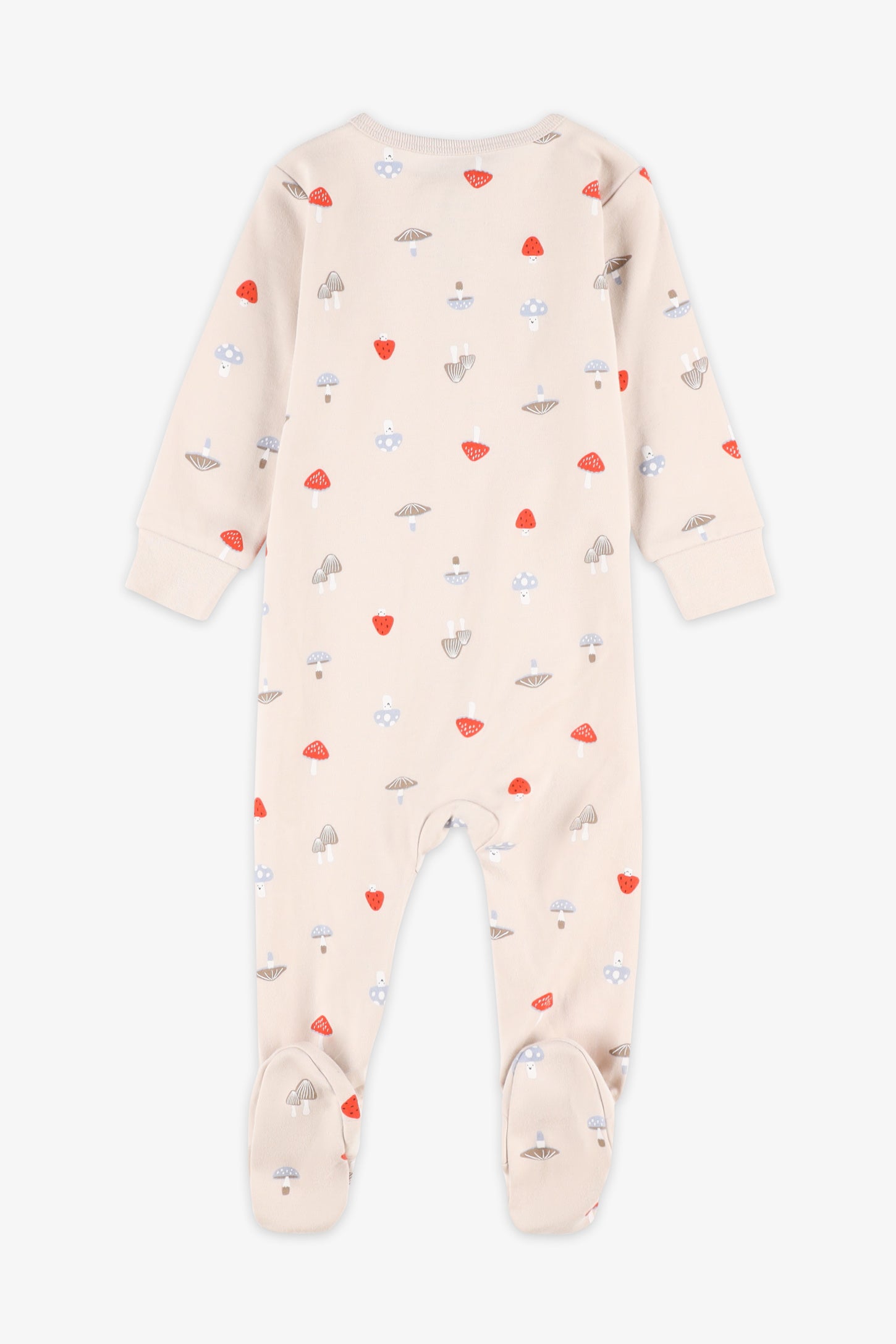 Pyjama 1 pièce en coton - Bébé && BEIGE/MULTI