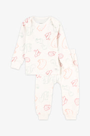Pyjama 2 pièces - Bébé && BLANC MULTI