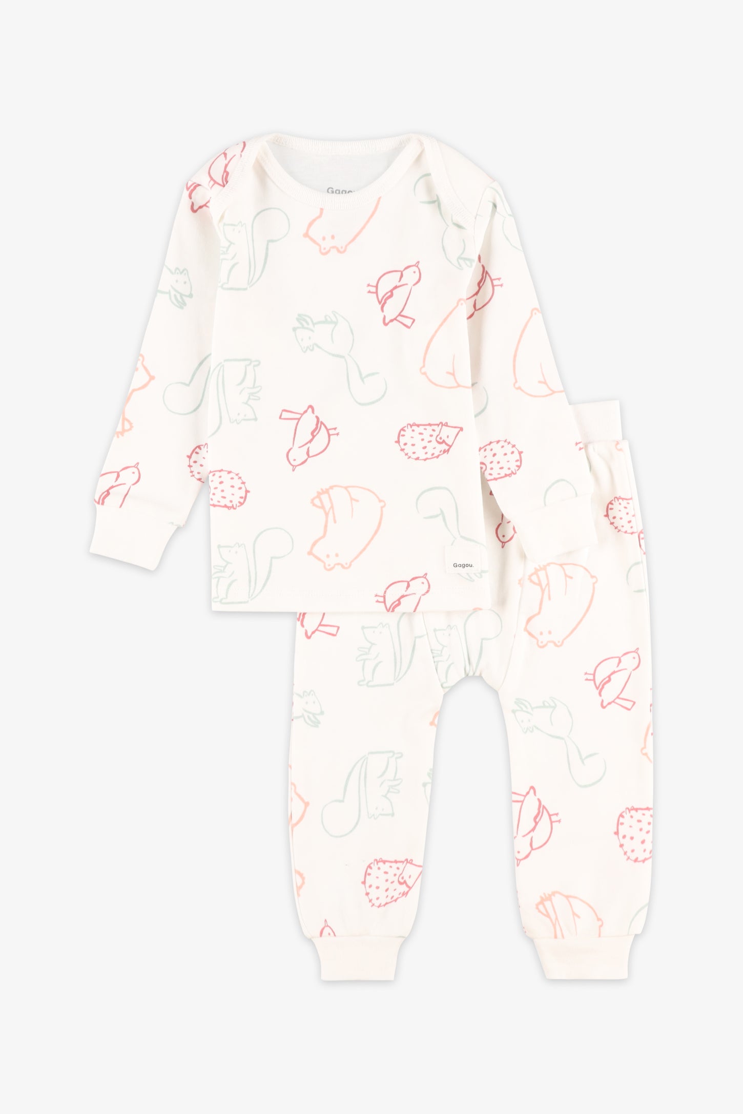 Pyjama 2 pièces - Bébé && BLANC MULTI