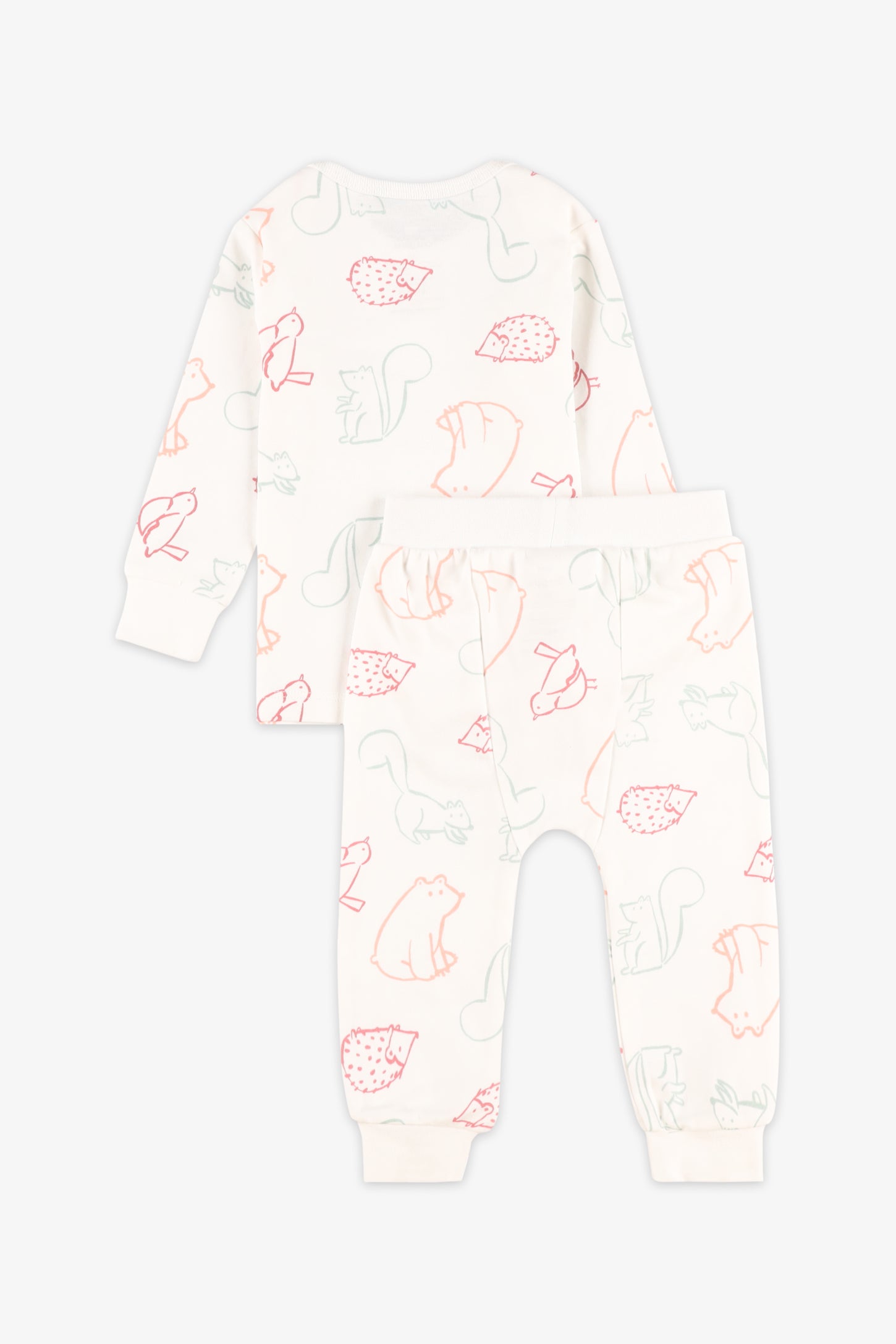 Pyjama 2 pièces - Bébé && BLANC MULTI