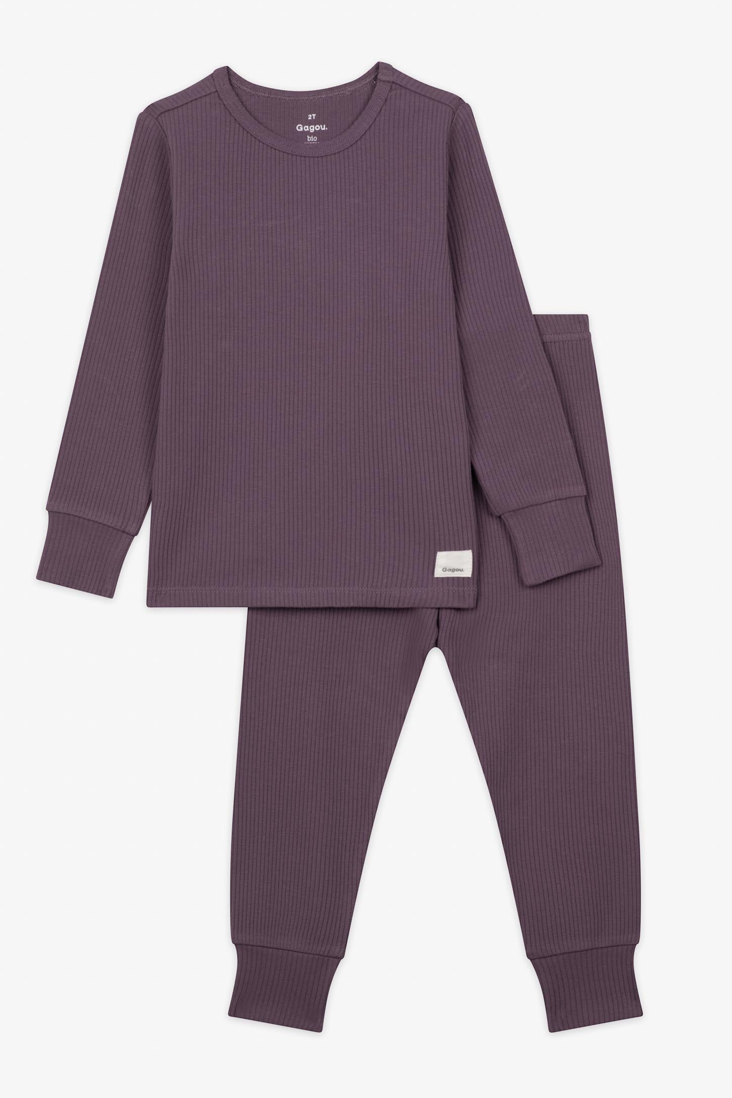 Pyjama 2 pièces - Bébé && MAUVE