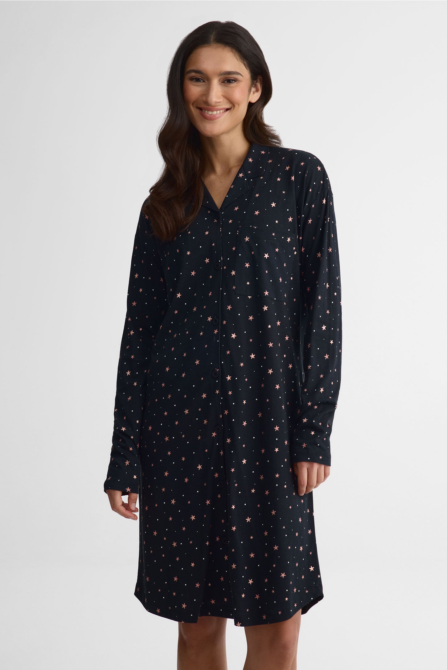 Jaquette en jersey coton – Femme && NOIR/MULTI