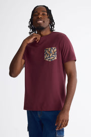 T-shirt à poche 2/30$ – Homme && BOURGOGNE