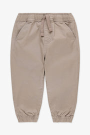 Pantalon jogger en twill 2/35$ - Bébé garçon && BEIGE