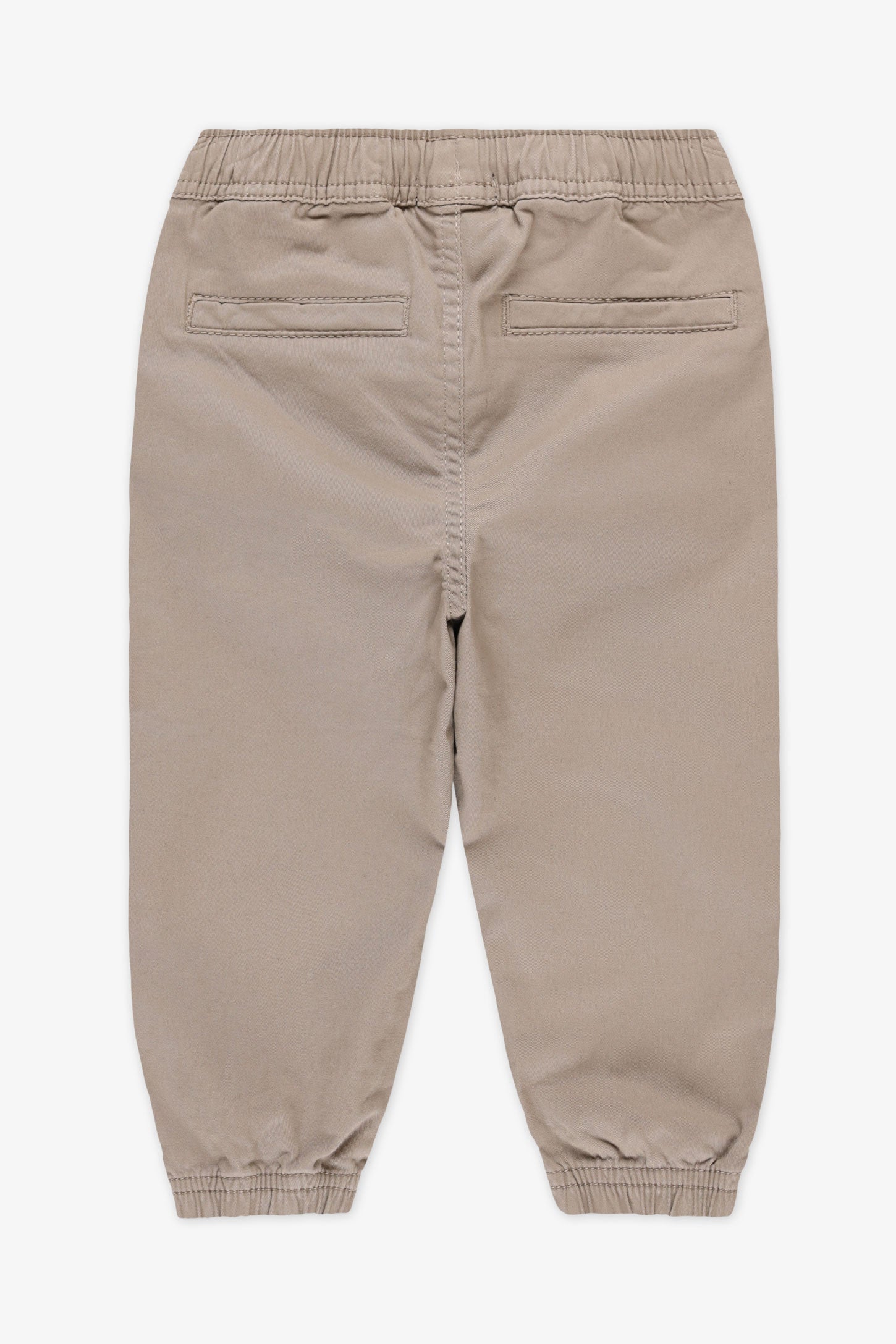 Pantalon jogger en twill 2/35$ - Bébé garçon && BEIGE