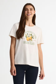 Chandail graphique 2/30$ – Femme && BLANC CASSÉ