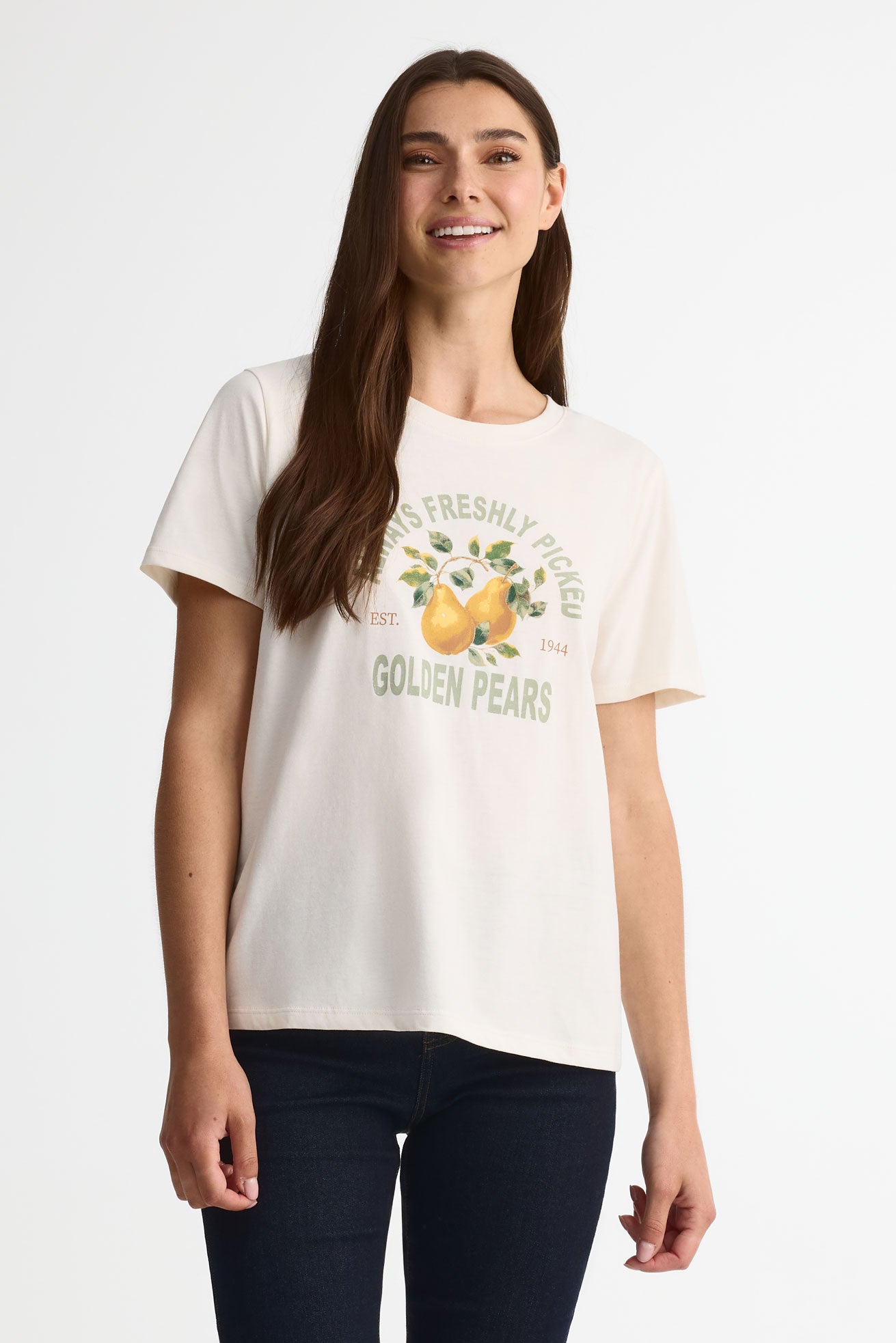 Chandail graphique 2/30$ – Femme && BLANC CASSÉ