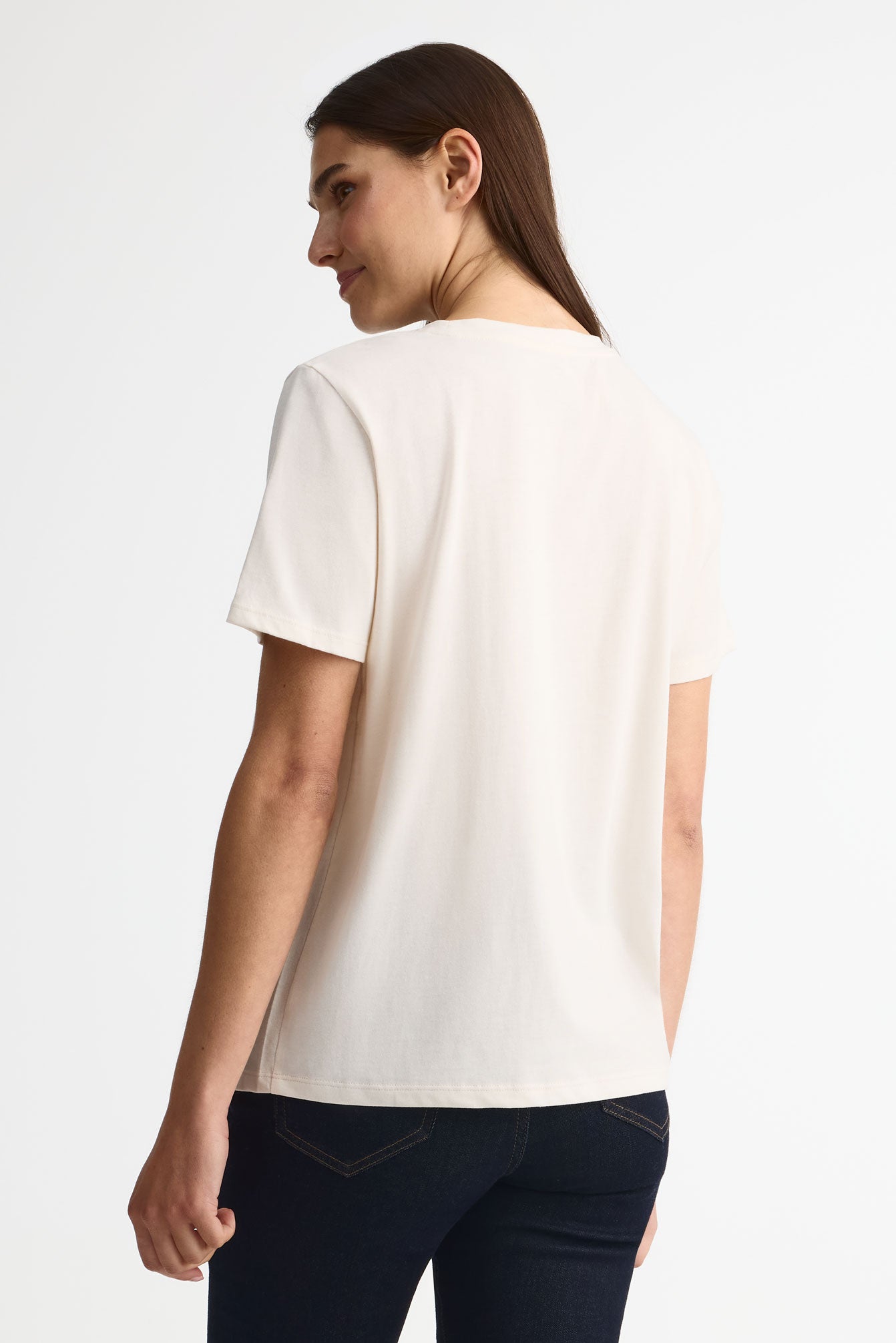 Chandail graphique 2/30$ – Femme && BLANC CASSÉ