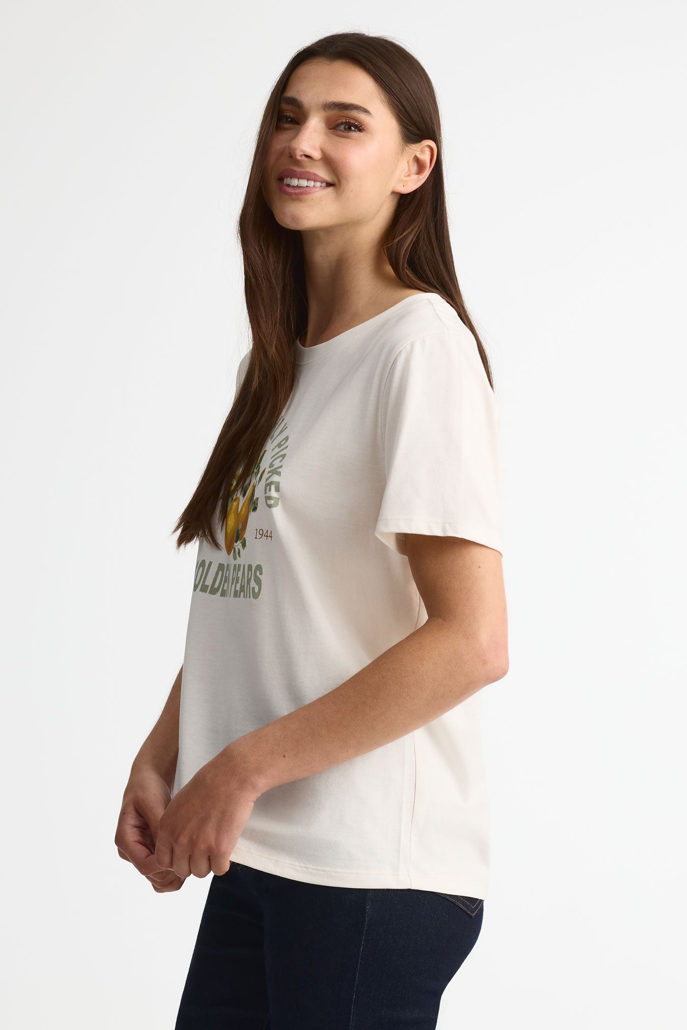 Chandail graphique 2/30$ – Femme && BLANC CASSÉ