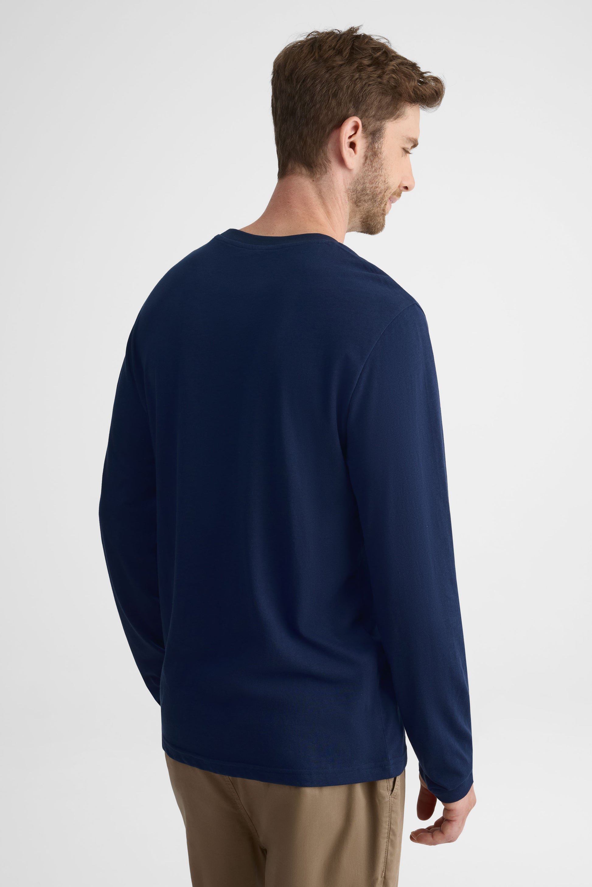 Chandail léger à manches longues – Homme && MARIN