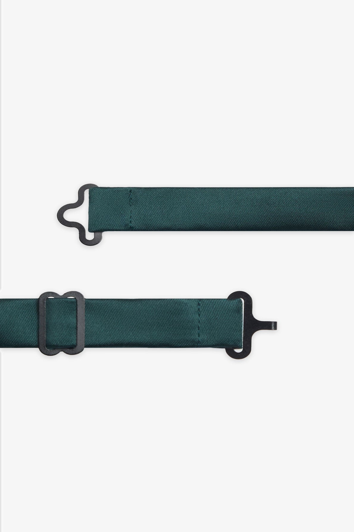 Noeud papillon uni en velours - Homme && VERT