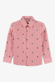 Chemise manches longues imprimée – Enfant garçon && BLANC MULTI