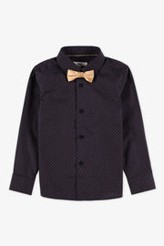 Ensemble, chemise avec nœud papillon - Enfant gaçon && MARIN/MULTI