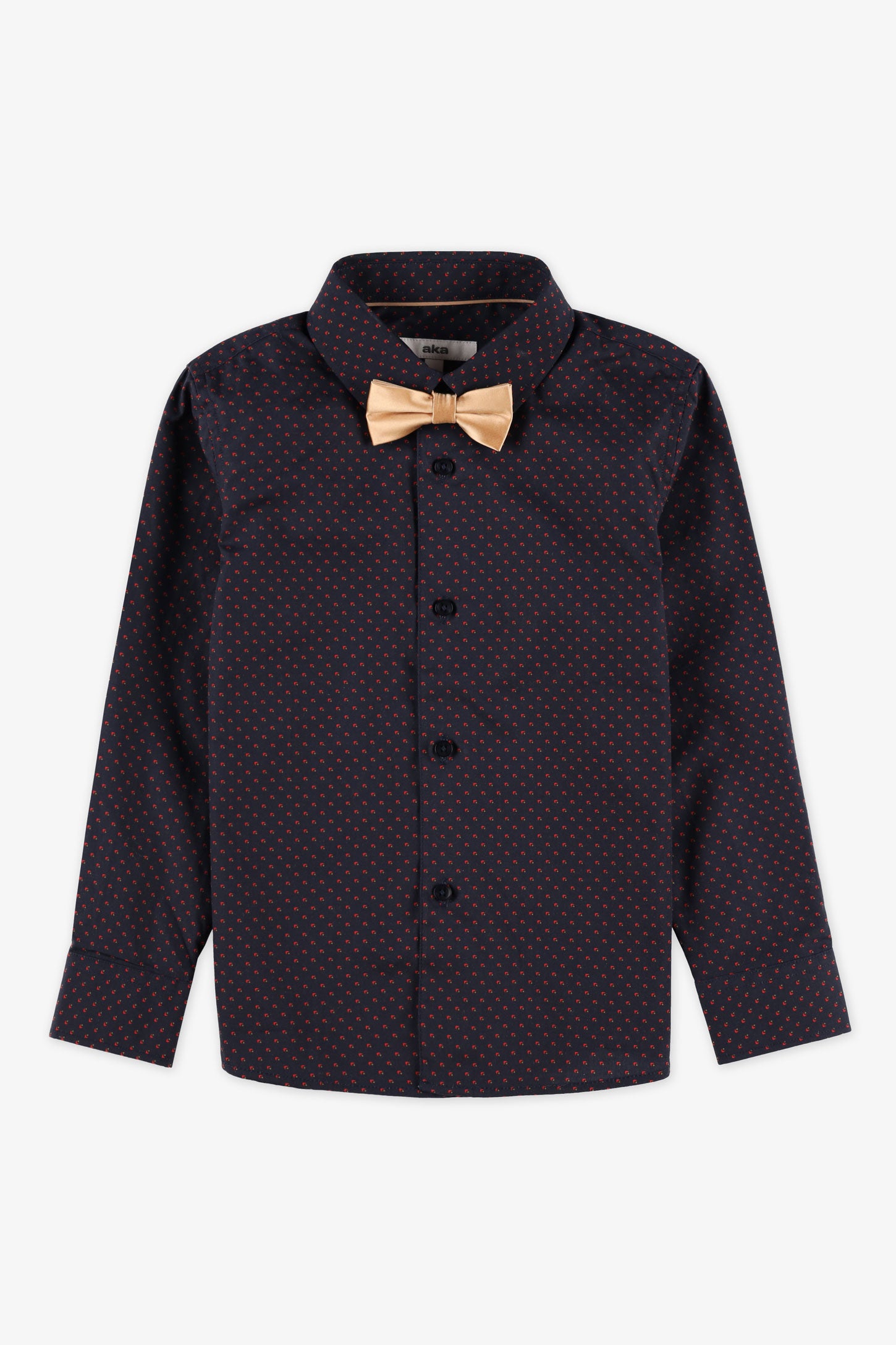 Ensemble, chemise avec nœud papillon - Enfant gaçon && MARIN/MULTI