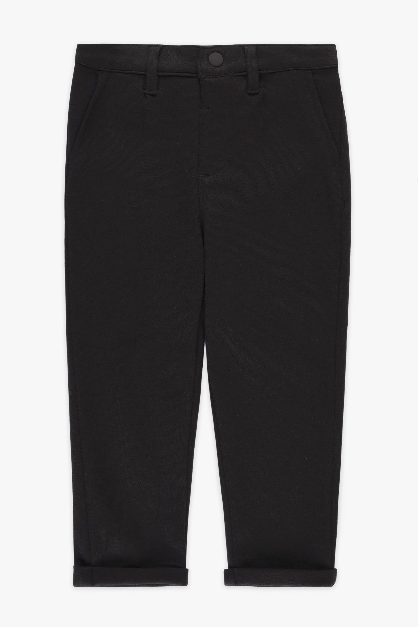 Pantalon ajustable avec poches - Bébé garçon && NOIR
