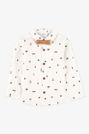 Ensemble 2 pièces, chemise à carreaux - Bébé garçon && BLANC MULTI