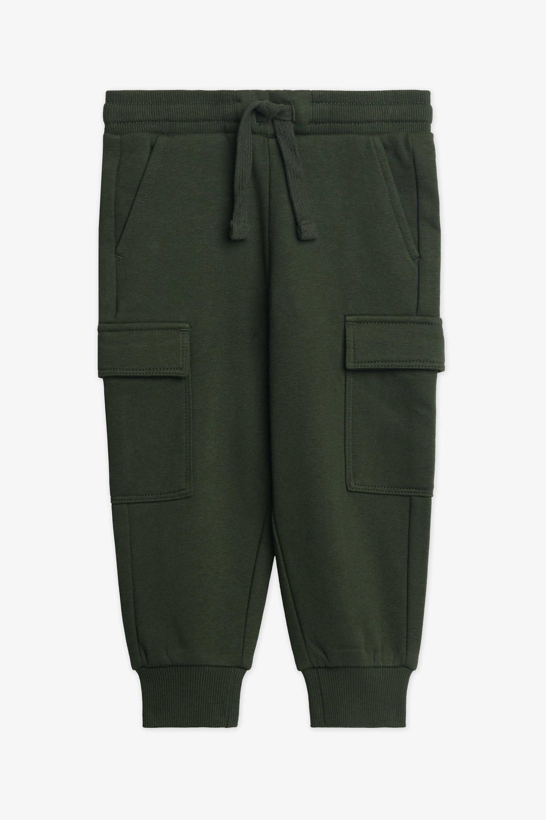Pantalon cargo en fleece - Bébé garçon && VERT FONCE