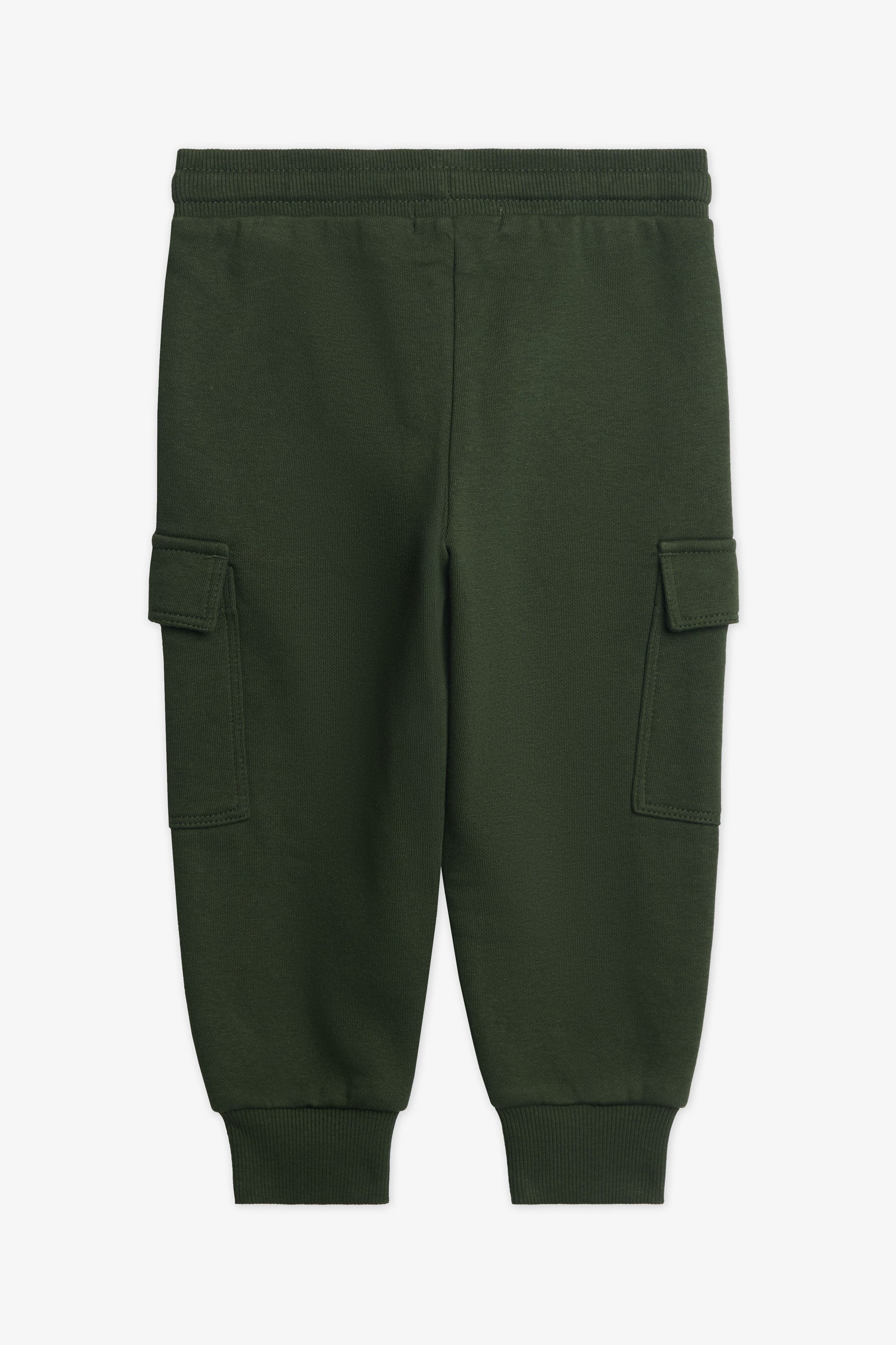 Pantalon cargo en fleece - Bébé garçon && VERT FONCE