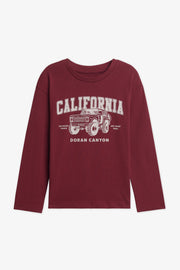 Chandail avec imprimé  2/20$- Enfant garçon && BRUN